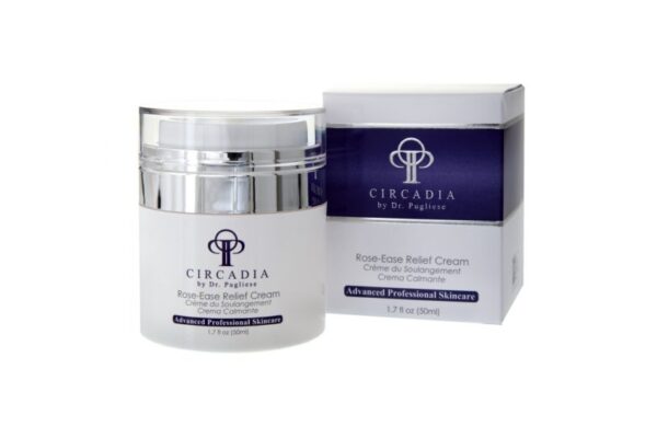 A jar of circadia skin care cream
